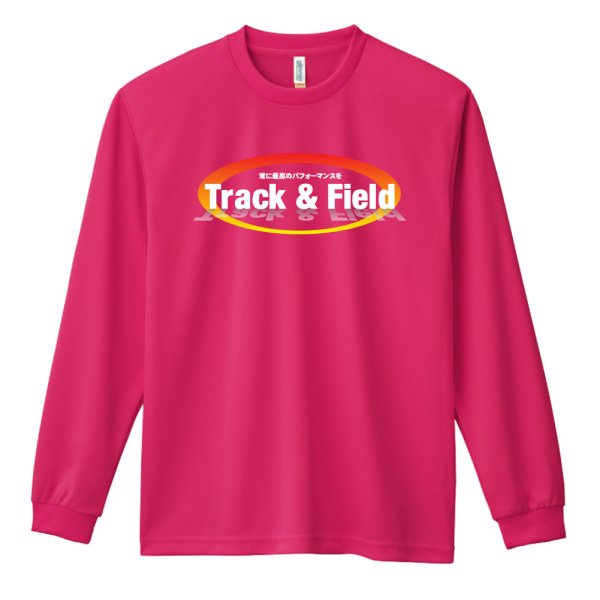 画像1: Track & Field 常に最高のパフォーマンスを 長袖ドライ陸上/ランニングTシャツ