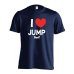 画像1: I LOVE JUMP 半袖プレミアムドライ陸上/ランニングTシャツ (1)