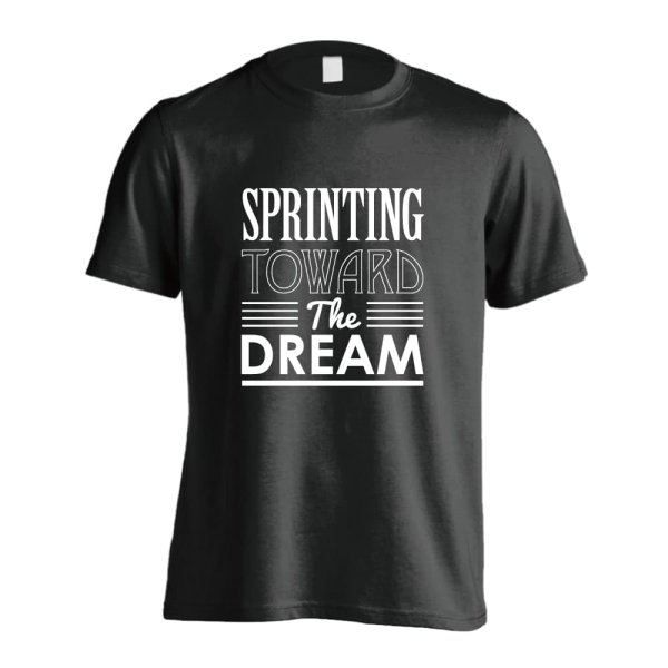 画像1: Sprinting toward the dream 半袖プレミアムドライ陸上/ランニングTシャツ