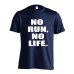 画像1: NO RUN, NO LIFE. 半袖プレミアムドライ陸上/ランニングTシャツ (1)