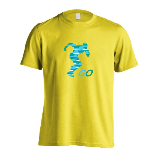 画像1: GO 半袖プレミアムドライ陸上/ランニングTシャツ