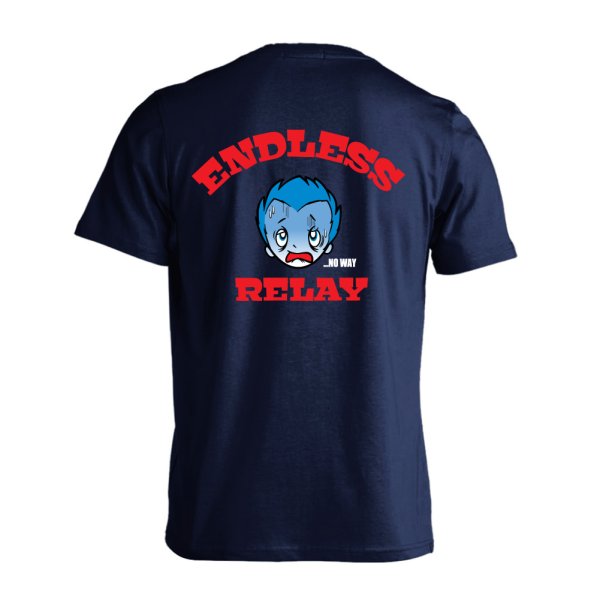 画像1: ENDLESS RELAY 半袖プレミアムドライ陸上/ランニングTシャツ