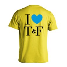 I LOVE Track & Field  Tシャツ 半袖 練習着 ドライ メイン写真