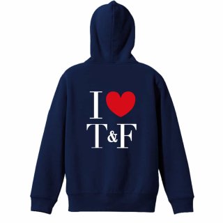 カラフルスターライン TRACK & FIELD パーカー プルオーバー 裏パイル 