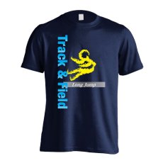 T&F Long Jump 走幅跳  Tシャツ 半袖 練習着 ドライ メイン写真