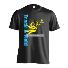 T&F Triple Jump 三段跳  Tシャツ 半袖 練習着 ドライ メイン写真