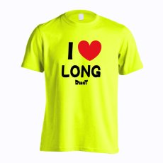 I LOVE LONG 長距離  Tシャツ 半袖 練習着 ドライ メイン写真