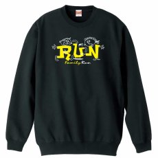 RUN Family Run  トレーナー スウェット 裏パイル 練習着 メイン写真