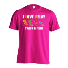 I LOVE RELAY リレー  Tシャツ 半袖 練習着 ドライ メイン写真