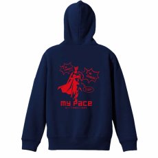アメコミ風 I'm Comin' ラン編  パーカー ジップ 裏パイル 練習着 メイン写真