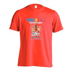 8-bit風 陸上ゲーム 大会編  Tシャツ 半袖 練習着 ドライ メイン写真