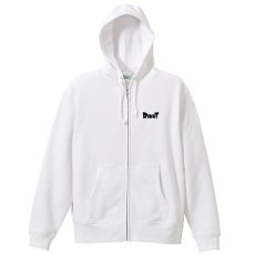 今日の夜も走ってました  パーカー ジップ 裏パイル 練習着 サブ写真