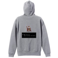 おお ランナーよ　あるいてしまうとは なにごとだ  パーカー ジップ 裏パイル 練習着 メイン写真